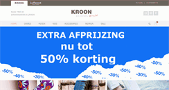 Desktop Screenshot of kroonschoenen.nl